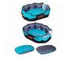 MONTERO PETS Cuna De Viaje Elite Ocean Blue Grande