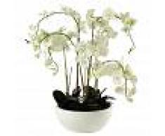 Maisons du Monde Orquídea artificial en tiesto Al. 98 cm FLORA