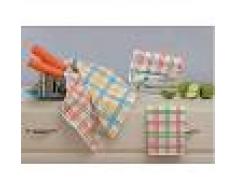 Bomdia Classic® 3 Paños de cocina rizo 50x50 cm 400 gr./m2 - BomDia (KT 148)