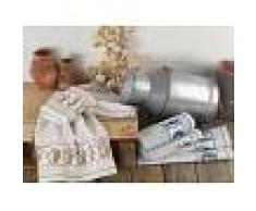 Bomdia Classic® 3 Paños de cocina tradición 50x50 cm algodón rizo - Portugal Natura (KT105)