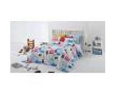Colcha infantil Beep Beep - Colcha infantil con cojines a juego
