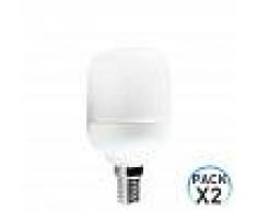 Orion91 Pack 2 Bombillas CFL Bajo Consumo MicroSoftone E14 7W