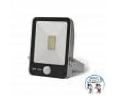 Orion91 Proyector LED 20W de Exterior Orientable con Sensor Crepuscular y Movimiento