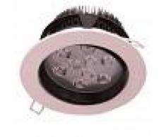Eilen Foco LED Empotrable Orientable Redondo 9w 700lm Ø13cm 4000K Eilen