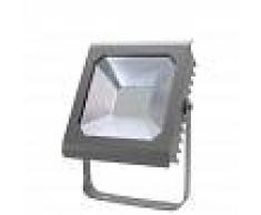 7hSevenOn Proyector LED 50W Ultraslim de Exterior IP65 Orientable Blanco 7hSevenOn