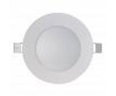 7hSevenOn Downlight LED Ultraslim Empotrable Redondo 8W 600lm Ø10,5cm Blanco 7hSevenOn