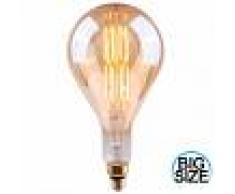 7hSevenOn Vintage Bombilla LED Gota Gigante E27 8W Vintage Regulable Gold 15000H