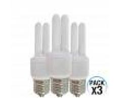 7hSevenOn Pack 3 Bombillas CFL Bajo Consumo 2U E27 11W