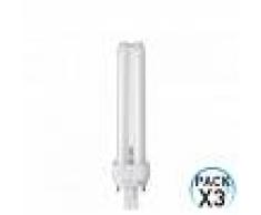 Orion91 Pack 3 Bombillas CFL Bajo Consumo Mini 2U E27 11W