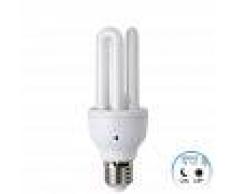 Orion91 Bombilla CFL Bajo Consumo 3U con Sensor Crepuscular E27 15W