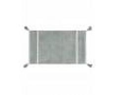 benuta PLUS Alfombrilla de baño Dust Menta 60x100 cm - Alfombra para cuarto de baño