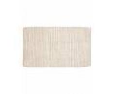 benuta PLUS Alfombrilla de baño Lynn Ivory 70x120 cm - Alfombra para cuarto de baño