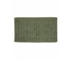 benuta PLUS Alfombrilla de baño Lynn Verde 70x120 cm - Alfombra para cuarto de baño