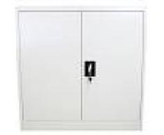MONSTER RACKING MonsterShop - Cajonera Gris Claro de Metal Solida para Casa y Oficina