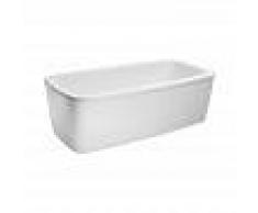 LAUFEN Bañera de pie sin bañera con delantal Palomba con base 1800x900x455