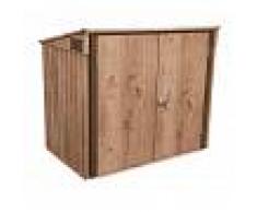 Duramax CUBRE CUBOS caseta metálica 150 x 90cm para guardar cubos