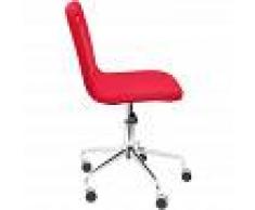 PIQUERAS Y CRESPO Silla infantil de oficina ergonómica con mecanismo giratorio y