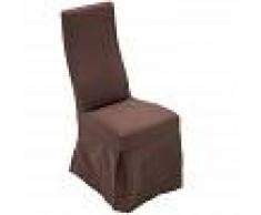 TIMWOOD EXPERIENCE Silla de Comedor Borkum con Funda Extraíble Marrón - TIMWOOD EXPERIENCE