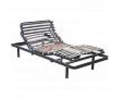 SANTINO Cama Somier articulado a motor Confort Plus+ con patas 90x190cm