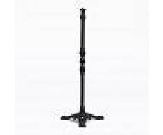 SKLUM Base Mesa Alta Lupin Slim Brillante Acero NEGRO