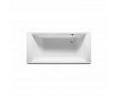 ROCA Bañera acrílica rectangular 1700x800 - Serie Vythos , Color Blanco