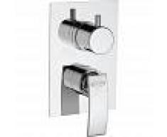 JACUZZI RUBINETTERIA Mezclador empotrado 2 salidas jacuzzi rubinetteria ray 0IO00400JA01