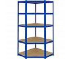 Monster Racking - Estantería Esquinera de Acero Inoxidable T-Rax Sin