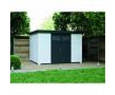 NOVO HABITAT Caseta Metalica Jardin Novo Habitat Nh9 Blanca