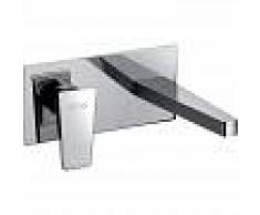 JACUZZI RUBINETTERIA Mezclador para lavabo a pared empotrado jacuzzi Rubinetteria beam