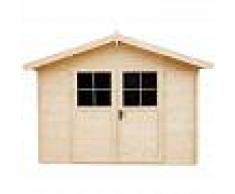 GARDIUN Caseta de Madera Machihembrada Gardiun Petrov - 9 m² Exterior