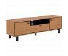 BELIANI Mueble TV madera clara PARAMOUNT - BELIANI