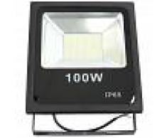 JANDEI Proyector led slim 100W exterior IP65 SMD5730 6000K negro - JANDEI
