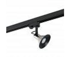 FARO CUP proyector combinado níquel-negro y orientable para carril - FARO