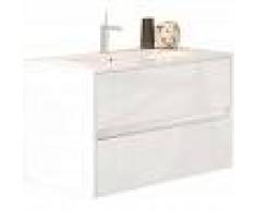 MENNZA LERMA Mueble de baño blanco 80 cm - MENNZA