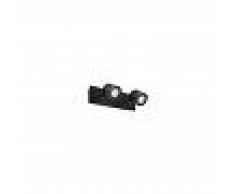 FARO COCO APLIQUE NEGRO 2xGU10 Aplique de pared-NEGRO - FARO