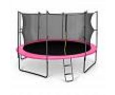 Klarfit Rocketgirl 430 Cama elástica Trampolin 430cm Red de seguridad