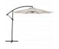 BELIANI Sombrilla de jardín Ø300 cm beige claro RAVENNA - BELIANI