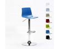 GRAND SOLEIL Taburete cocina con base cromada, altura regulable Grand Soleil IMOLA