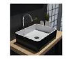 BERNSTEIN Lavabo para apoyar PB2012B de piedra sólida (Solid Stone) - 60 x 40 x15