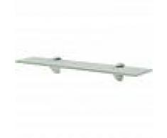 VIDAXL Estante flotante de cristal 50x10 cm 8 mm - VIDAXL