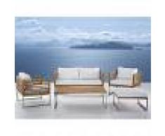 BELIANI Conjunto de jardín de madera BERMUDA - BELIANI