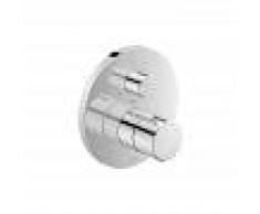 DURAVIT AG Duravit C.1 Termostato de ducha empotrado, roseta redonda, 1