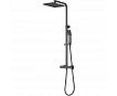 BADPLAATS Set de ducha Ducha termostática Levu Sistema de ducha Panel de ducha