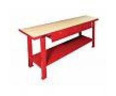 METALWORKS Banco de 3 cajones con sobre de madera 2000x640x860 mm METALWORKS GR75