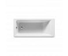 ROCA Bañera acrílica rectangular 1700x700 - Serie Easy, Color Blanco
