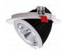 BARCELONA LED Downlight LED redondo empotrable basculante 48W Blanco neutro 4000K