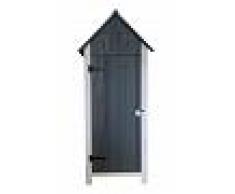 GARDIUN Armario Jardín Gardiun Kylie Gray 54x77x179 cm de Madera - KNH1108