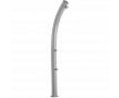 ARKEMA DESIGN - PRODOTTO MADE IN ITALY Ducha solar Jolly Aluminio con lavapies cm 15x16,5x226 ARKEMA DESIGN