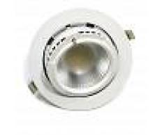BARCELONA LED Downlight LED circular empotrable basculante 38W 3640lm 60º Blanco