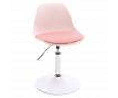 MILIBOO Silla de escritorio diseño infantil rosa STEEVY - MILIBOO